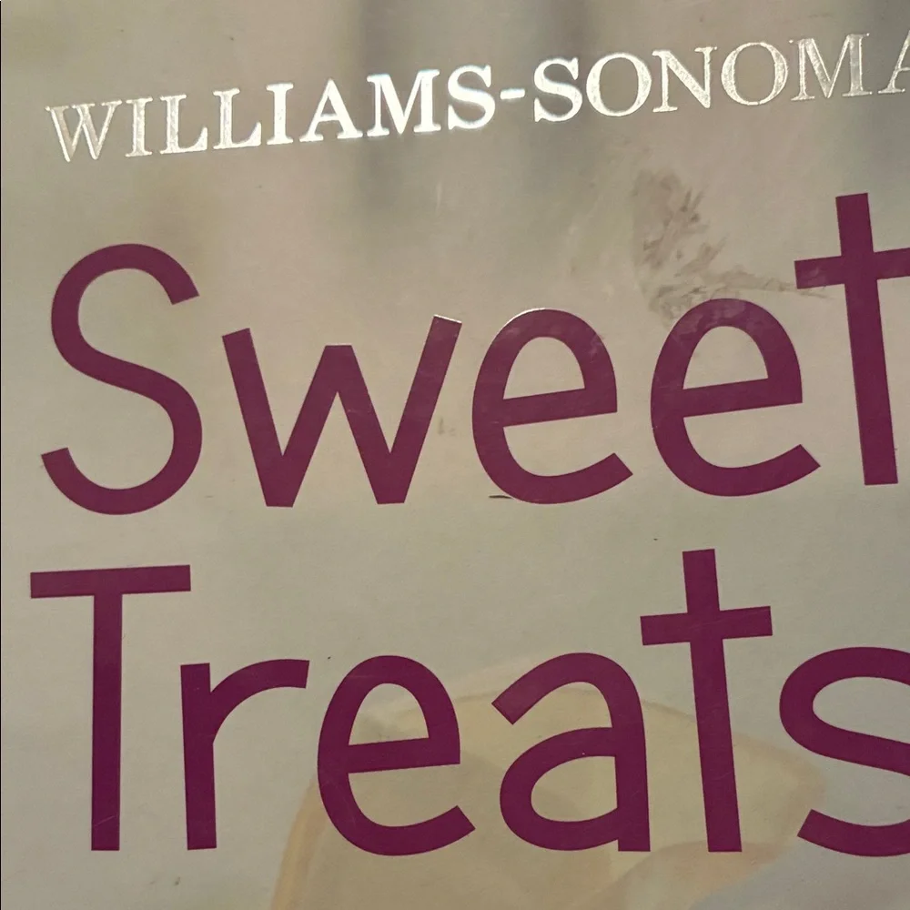 Williams-Sonoma Sweet Treats Cookbook - Purple and White
